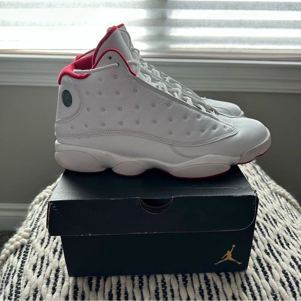 Air Jordan XIII 13 Retro Alternate History of Flight White / Red Rare 2017 - Picture 4 of 7